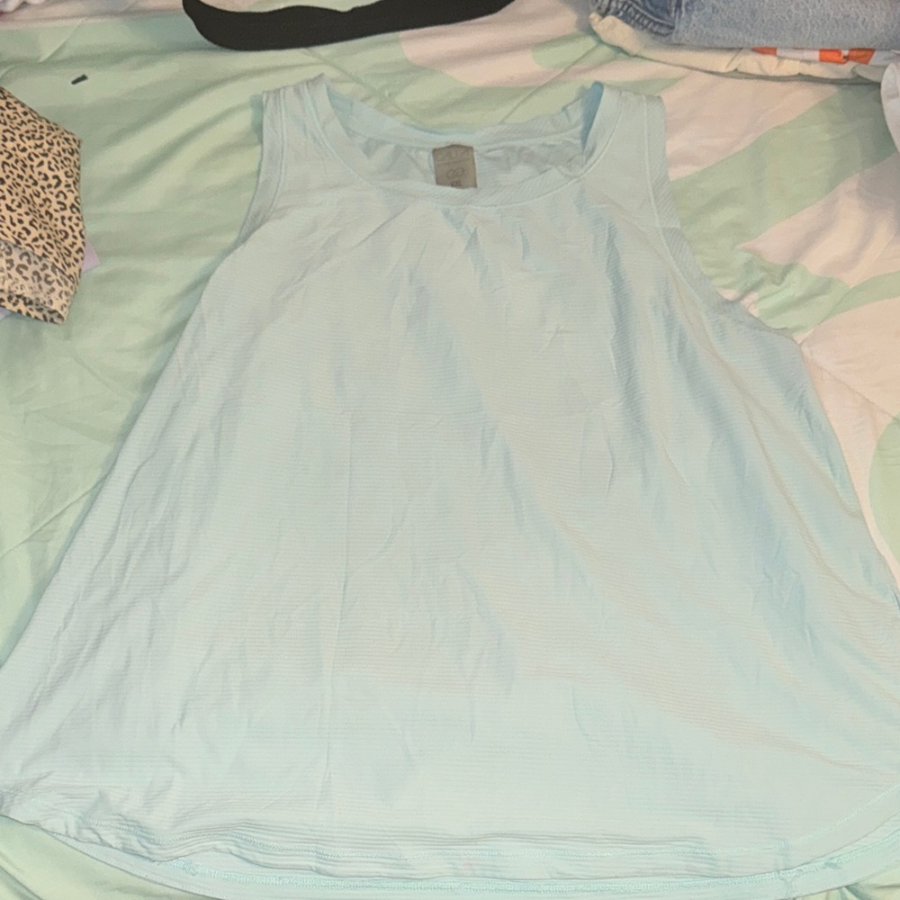 CALIA by Carrie Underwood Aqua Tank Top
